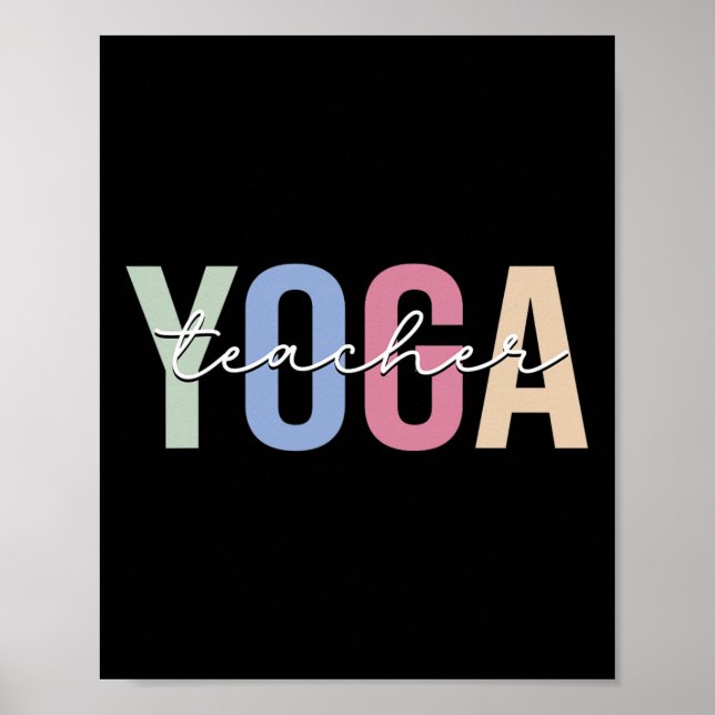 Affiche Professeur de Yoga Professeur de Yoga  (Devant)