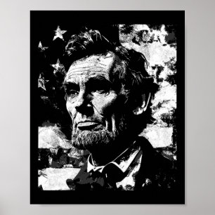 Affiche Professeur d'histoire Abraham Lincoln Président 4