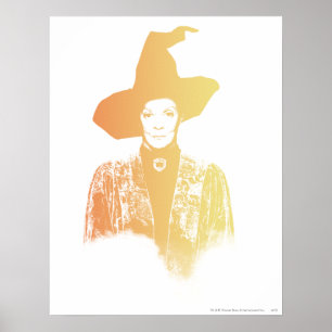 Affiche Professeur Minerva McGonagall