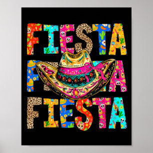 Affiche Professeur pas moyen Fiesta Cinco De Mayo Hommes F