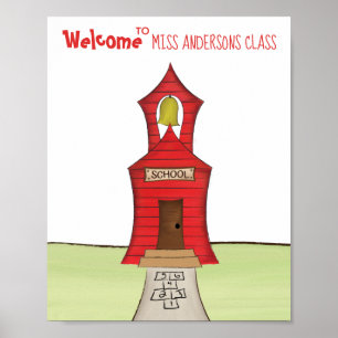 Affiche Professeur Retour à l'école