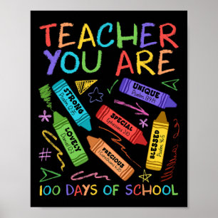 Affiche Professeur Vous êtes une Bible inspirante 100 jour