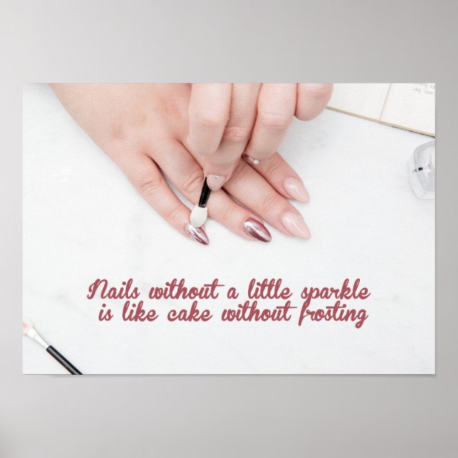 Affiche Professional Nail Care Wall Art (Devant)