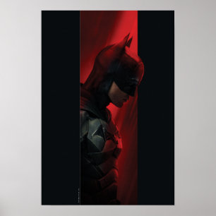 Affiche Profil Batman Red Bar