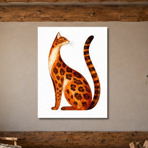 Affiche Profil de chat Bengal