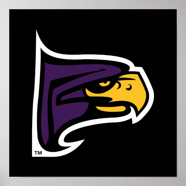 Affiche Profil de la mascotte Hawk du Hunter College (Devant)