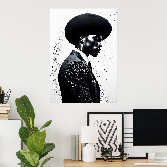 Affiche Profil de mode (Bureau à domicile)