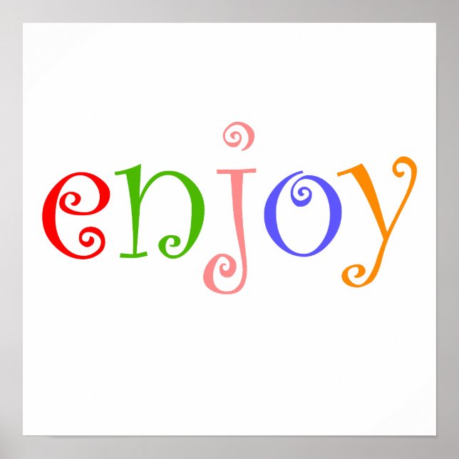 Affiche Profitez (Devant)