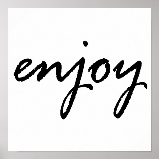 Affiche Profitez (Devant)