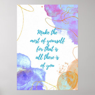 Affiche Profitez Au Mieux De Vous