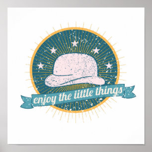 Affiche Profitez des petites choses