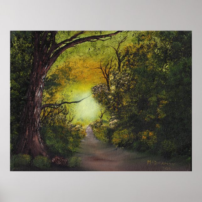 Affiche Profonde Dans La Forêt (Devant)