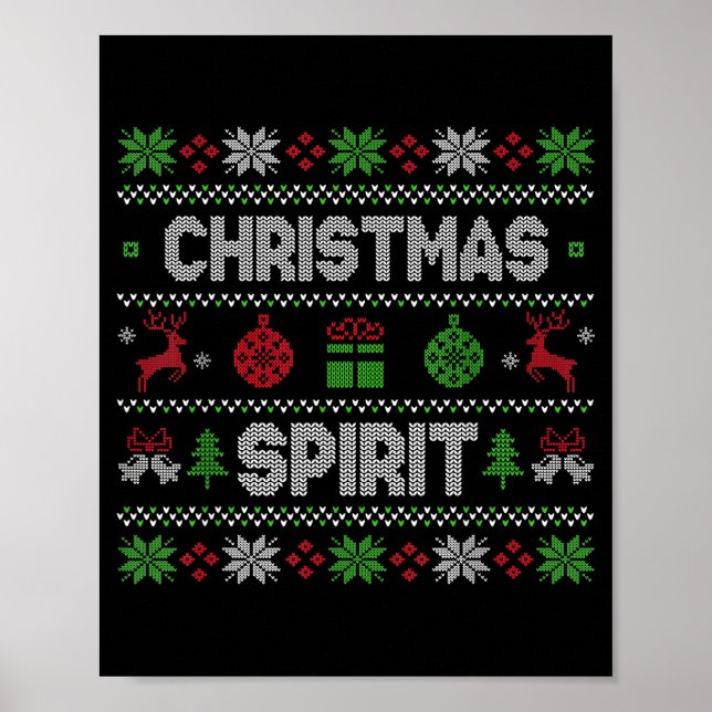 Affiche Profondément dans le Srit de Noël pour couples ass (Devant)