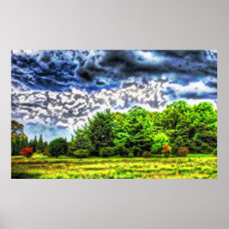 Affiche Profondeur 18 Pastel