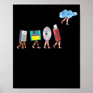 Affiche Programmateur Geek de définition d'ingénierie info