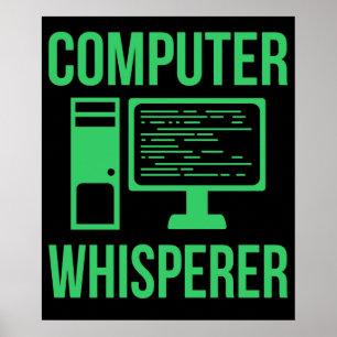 Affiche Programmateur informatique de Whisperer