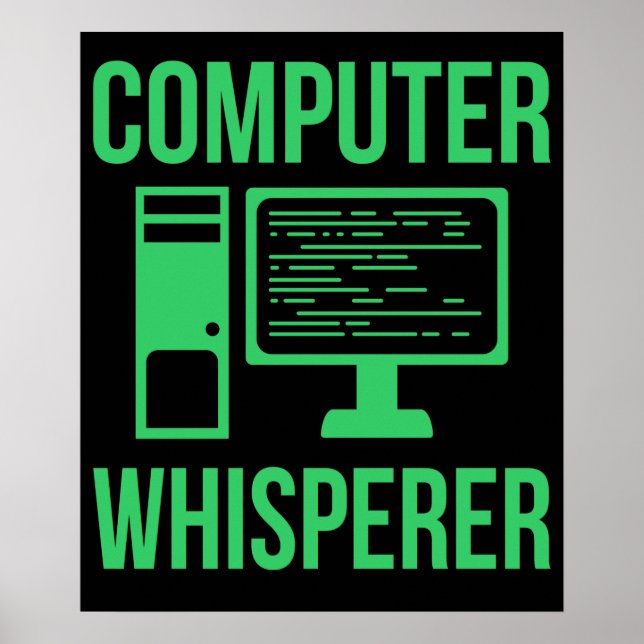 Affiche Programmateur informatique de Whisperer (Devant)