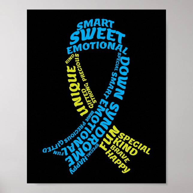 Affiche Programme de sensibilisation au syndrome de Down R (Devant)