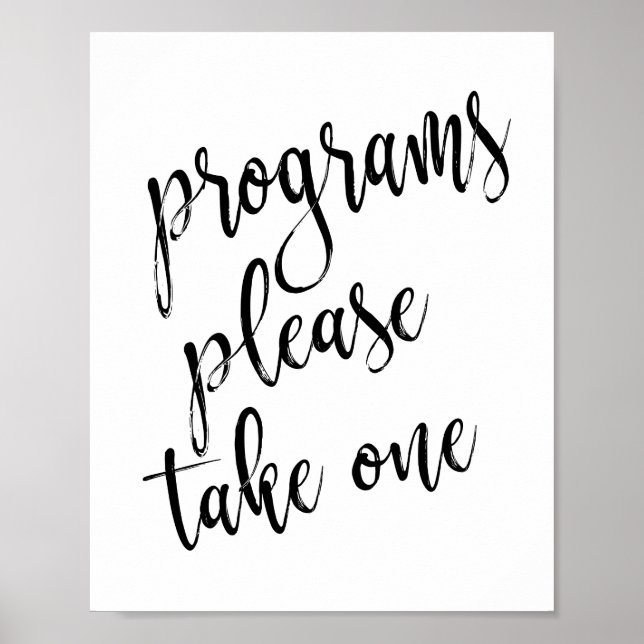 Affiche Programmes de mariage Panneau de signalisation noi (Devant)