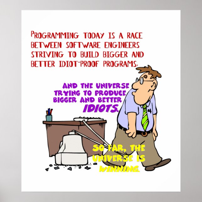 Affiche Programmeurs contre Universe (1) (Devant)