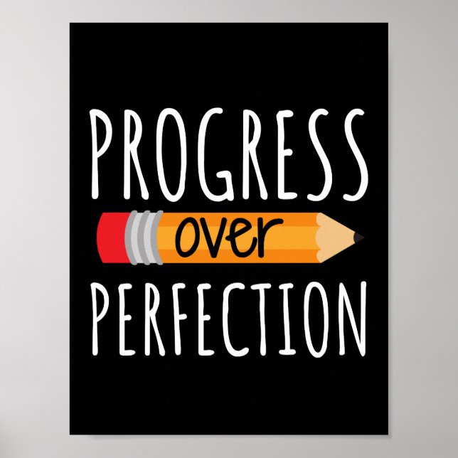 Affiche Progress Over Perinfection (Devant)