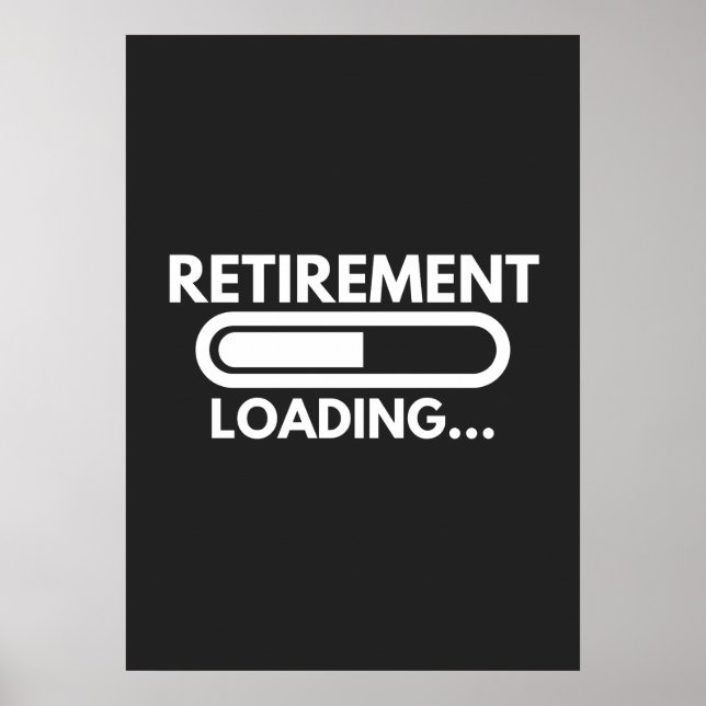 Affiche Progression du chargement de la retraite pour tous (Devant)