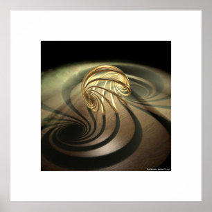 Affiche Projection de la lumière par le Loxodrome