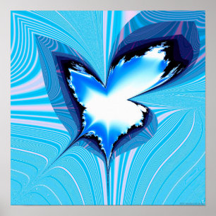 Affiche Projection fractale 1.4