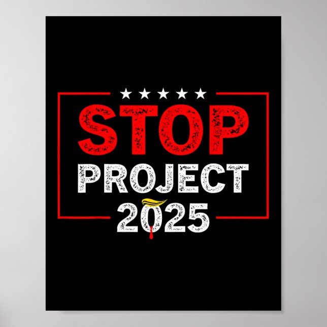 Affiche Projet 2025 Anti Trump 1 (Devant)