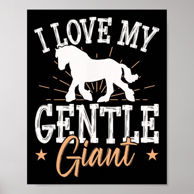 Affiche Projet De Mème De Cheval Pour Un Pilote De Clydesd (Devant)