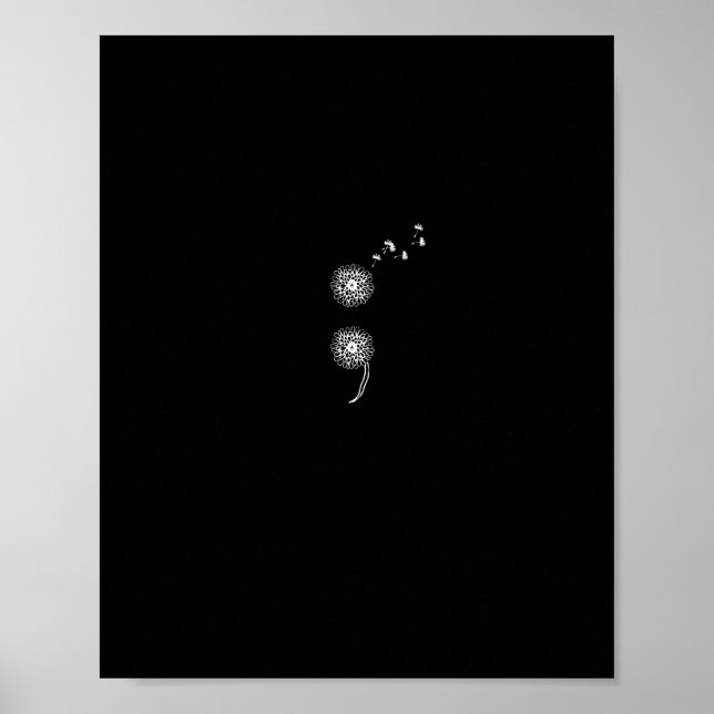 Affiche Projet Suicide Prévention Blowball Dandelion Pull (Devant)