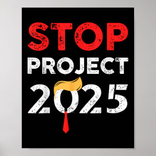 Affiche Projet Trump 2025 contre Trump