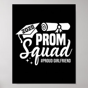 Affiche Prom Squad 2025 Fière amie Graduate Prom Cl