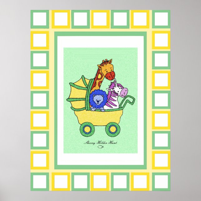 Affiche Promenade animale 11 (Devant)