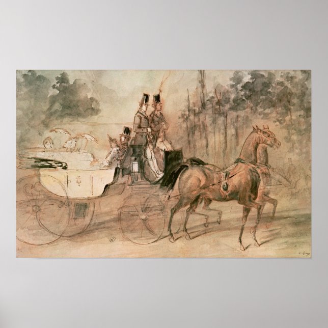 Affiche Promenade au Bois (Devant)