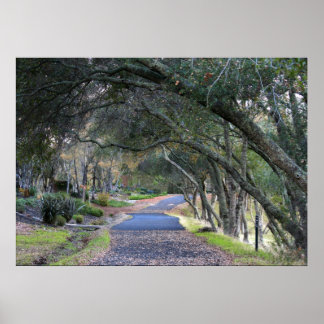 Affiche "Promenade d'automne"