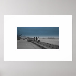 Affiche Promenade de Mur de Mer