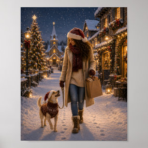 Affiche Promenade de Noël avec Lina