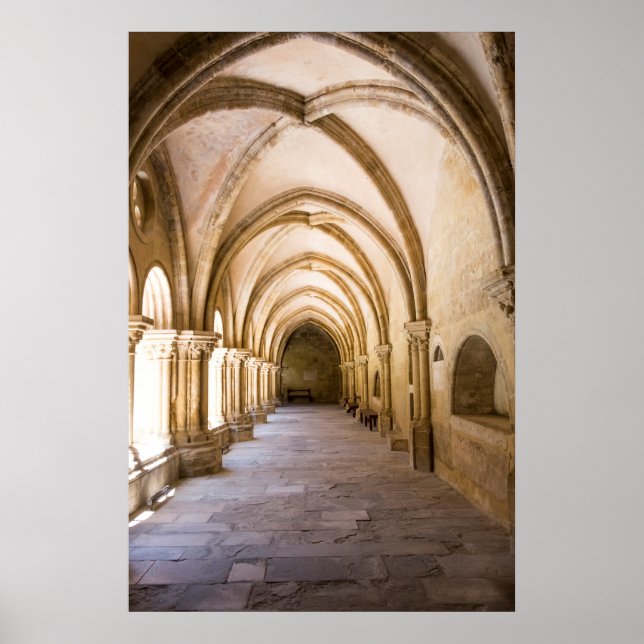 Affiche Promenade du Cloître de la Cathédrale Ancienne (Devant)