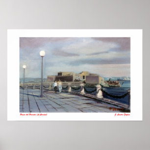 Affiche Promenade du Parrote (A La Corogne)