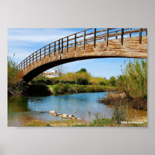 Affiche Promenade estivale le long de la rivière Túria