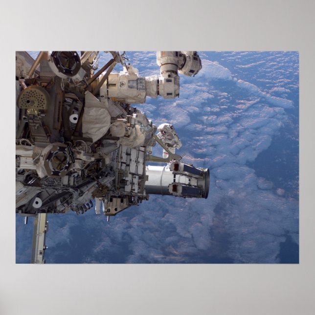 Affiche Promenade spatiale et ISS (STS-115) (Devant)