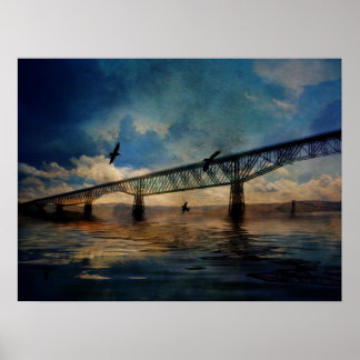 Affiche Promenade sur l'Hudson