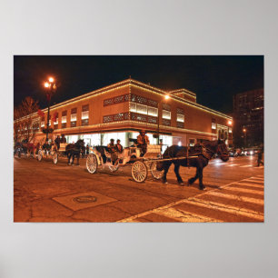 Affiche Promenades en Carrosse, Kansas City, Missouri