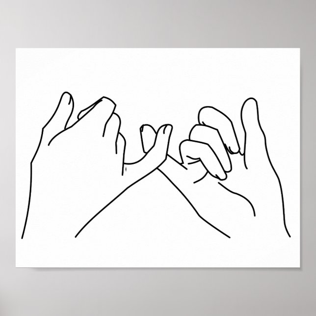 Affiche promesse pénible (Devant)