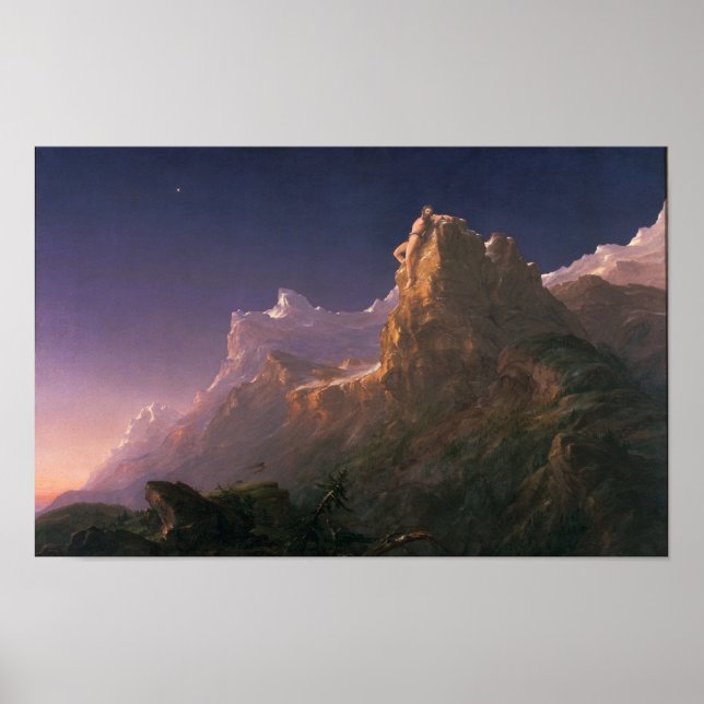 Affiche Prometheus Bound — Thomas Cole Imprimer (Devant)