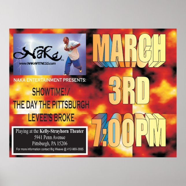 Affiche Promo Naka showtime 2 (Devant)