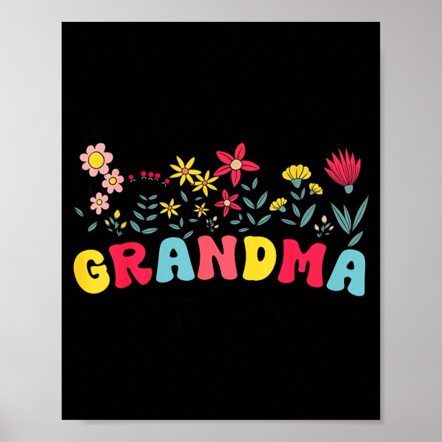 Affiche Promoted To Grandma Est 2026 Soon To Be New Grandm (Devant)