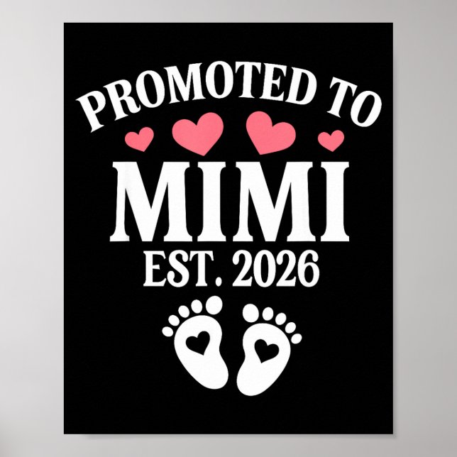 Affiche Promoted To Mimi 2026 Proud Mimi 2026 Announcement (Devant)