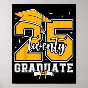 Affiche Promotion 2025 Terminale 2025 lycée 2025